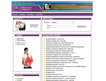 Tablet Screenshot of emploi-secretaire.eu
